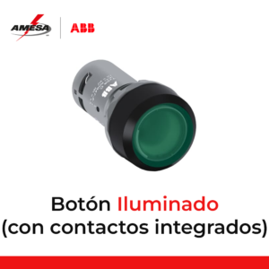 Botón Iluminado (con contactos integrados)