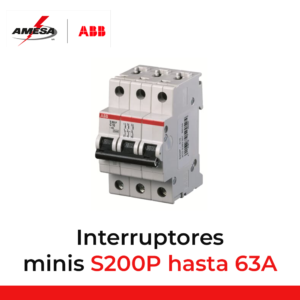 Interruptores minis S200P hasta 63A