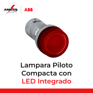 Lampara piloto compacta, con LED Integrado